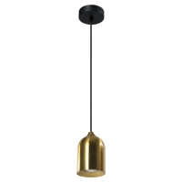 Lampa wisząca metalowa Nilo złota 1xGU10 Light Prestige