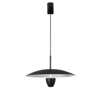 Lampa wisząca Ufo S czarna LED CCT Light Prestige