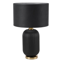 Lampa stołowa Tamiza 65 cm czarna Light Prestige