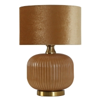 Lampa stołowa Tamiza 48 cm złota 1xE27 Light Prestige