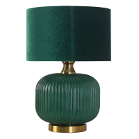 Lampa stołowa Tamiza 48 cm zielona 1xE27 Light Prestige