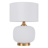 Lampa stołowa Tamiza 48 cm biała Light Prestige