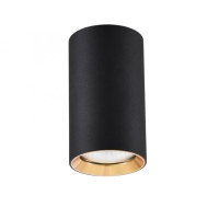 Lampa Manacor czarne/złoty 13cm Light Prestige