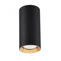 Lampa Manacor czarne/złoty 17cm Light Prestige