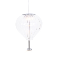 Lampa Wisząca Palloncini 1 Clear Glass P0527 Maxlight