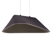 Lampa wisząca Carbon Black&Grey P0567 Maxlight