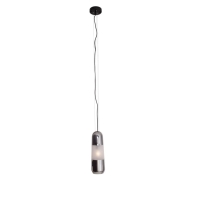 Lampa Wisząca Mauri 1 Smoky Glass P0590 Maxlight