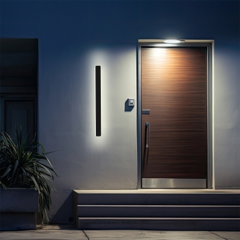 Kinkiet Bodo 90 cm czarny IP54 LED CCT Light Prestige