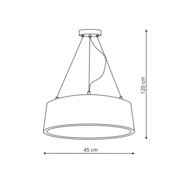 Lampa wisząca Malaga Light Prestige