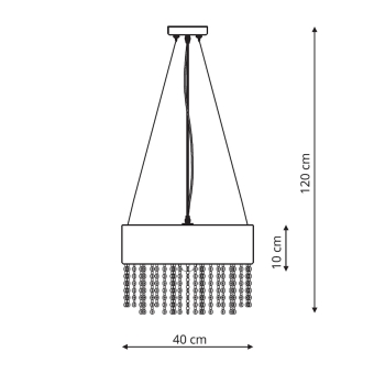 Lampa wisząca Madryt Light Prestige