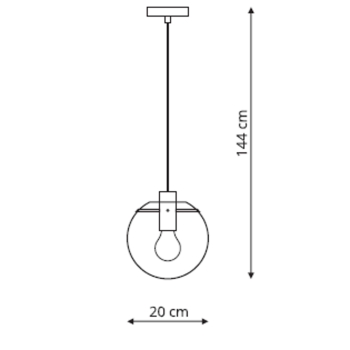 Lampa wisząca Puerto Light Prestige