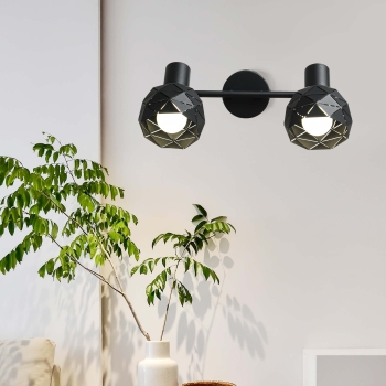 Lampa Reus 2 czarny Light Prestige