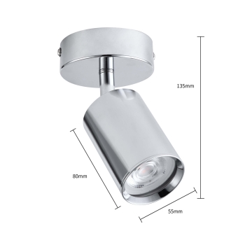 Lampa Belize 1 chrom IP44 Light Prestige