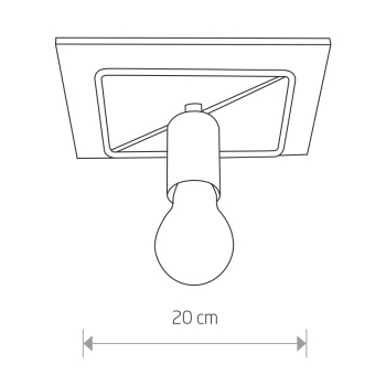 Lampa sufitowa COBA ANTIQUE Nowodvorski