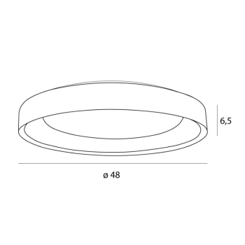 Plafon Tornado 48 C0236 Maxlight