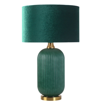 Lampa stołowa Tamiza 65 cm zielona 1xE27 Light Prestige