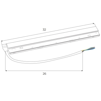 Zasilacz wewnętrzny 100W do szyn magnetycznych MA0021 Maxlight