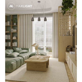 Lampa Wisząca Sistema P0399 MaxLight