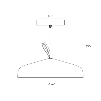 Lampa Wisząca P0465 Nord MaxLight