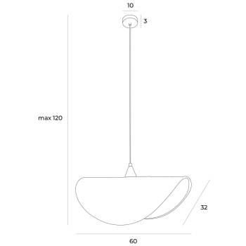 Lampa Wisząca Koshi I Maxlight