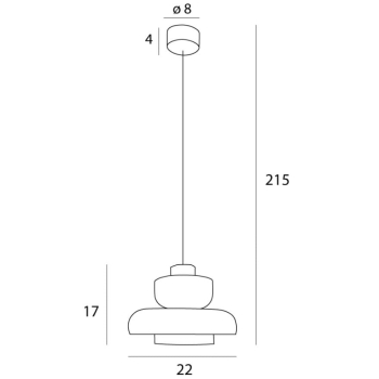 Lampa Wisząca Signature C P0532 Maxlight