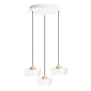 Lampa wisząca Lipari III Round P0543 Maxlight