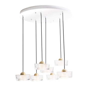 Lampa wisząca Lipari VII Round P0544 Maxlight