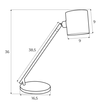 Lampa stołowa Laxer Maxlight