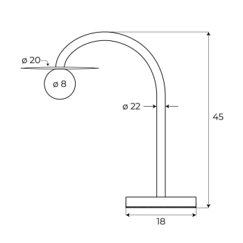 Lampa stołowa Enigma Maxlight