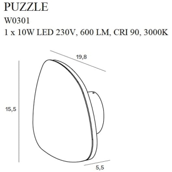 Kinkiet Puzzle W0301 MaxLight