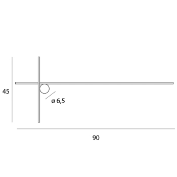 Kinkiet Arne 90 W0370 Maxlight