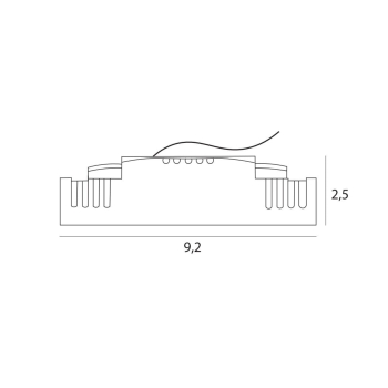 Lampa sufitowa X-Line Trafo Maxlight