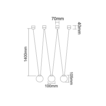 Lampa wisząca Movo Orlicki Design