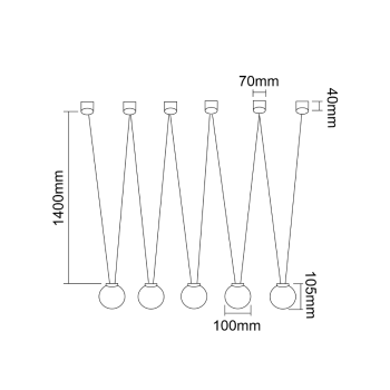 Lampa wisząca Movo Orlicki Design