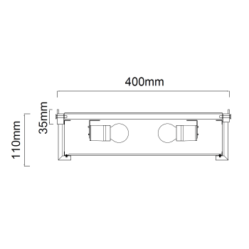 Lampa sufitowa Romi PL Orlicki Design