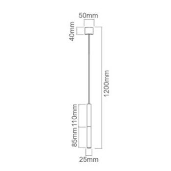 Lampa wisząca Slimi S Orlicki Design