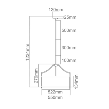 Lampa wisząca Stanza Orlicki Design