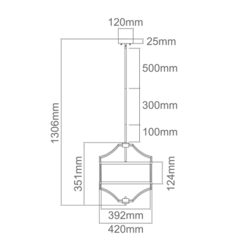 Lampa wisząca Stesso Orlicki Design