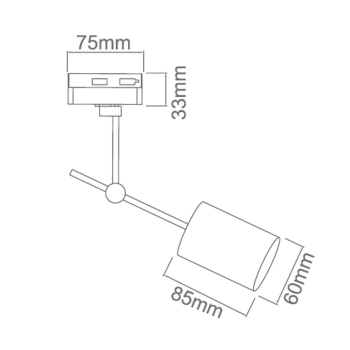 Lampa sufitowa Stick Orlicki Design