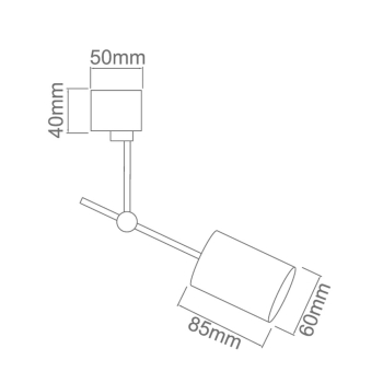 Lampa sufitowa Stick Orlicki Design