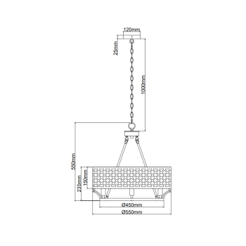 Lampa wisząca Verno Orlicki Design