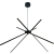 Lampa Wisząca Spider P0412 MaxLight