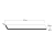 Kinkiet Bodo 60 cm czarny IP54 LED CCT Light Prestige