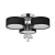 Lampa Gambela 3 czarna Light Prestige