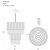 Lampa Wisząca Vogue P0283 MaxLight