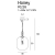 Lampa Wisząca Honey P0299 MaxLight