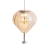 Lampa Wisząca Palloncini 1 Amber Glass P0575 Maxlight