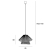 Lampa Wisząca Amalfi II Natural P0578 Maxlight