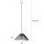 Lampa Wisząca Amalfi I Black P0579 Maxlight