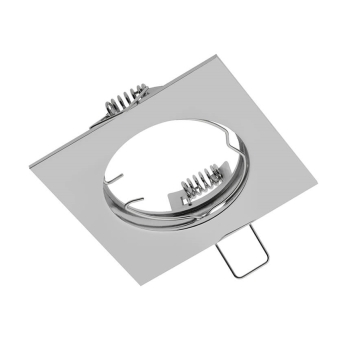 Lampa sufitowa punktowa kwadrat chrom PORTO GTV